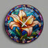 Lily Suncatcher Effect Clock